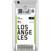 Прозрачный чехол Uprint Xiaomi Redmi 3S / 3S Pro Ticket Los Angeles