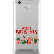 Прозрачный чехол Uprint Xiaomi Redmi 3S / 3S Pro Merry Christmas
