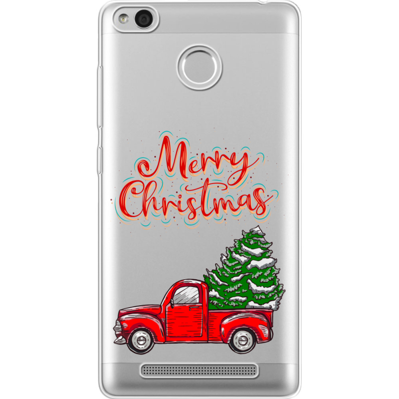 Прозрачный чехол Uprint Xiaomi Redmi 3S / 3S Pro Holiday Car