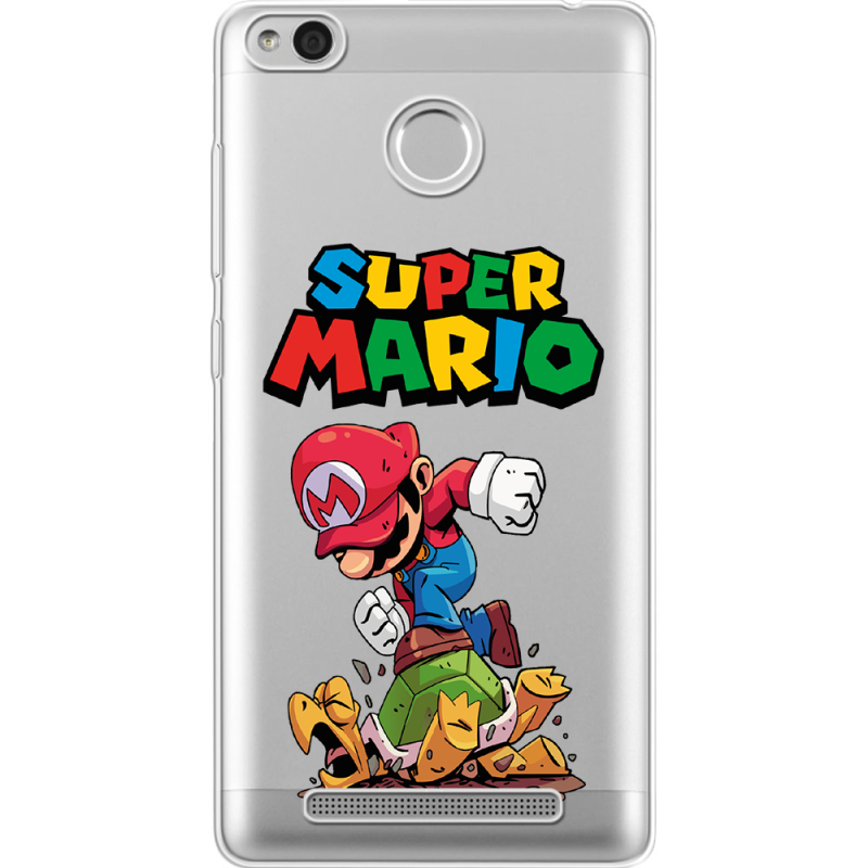 Прозрачный чехол Uprint Xiaomi Redmi 3S / 3S Pro Super Mario