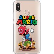 Прозрачный чехол Uprint Xiaomi Mi Max 3 Super Mario