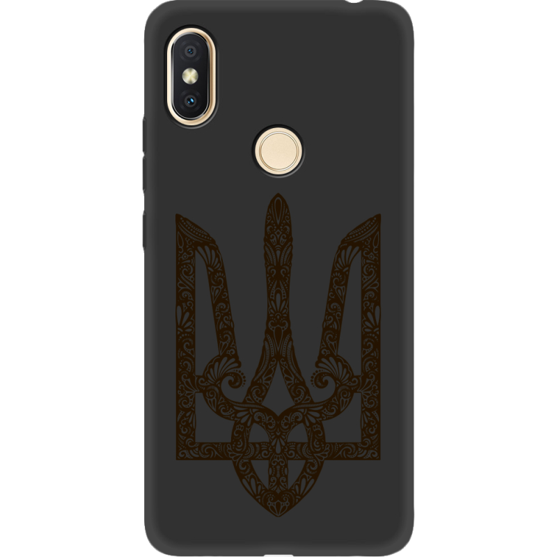 Черный чехол Uprint Xiaomi Redmi S2 Ukrainian Trident