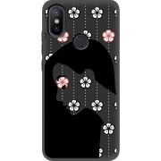 Черный чехол Uprint Xiaomi Mi 6X / A2 Flower Hair