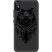 Черный чехол Uprint Xiaomi Mi 6X / A2 Owl