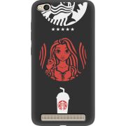 Черный чехол Uprint Xiaomi Redmi 5A RedWhite Coffee
