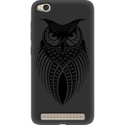 Черный чехол Uprint Xiaomi Redmi 5A Owl