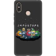 Черный чехол Uprint Xiaomi Mi Max 3 Among Us Impostors