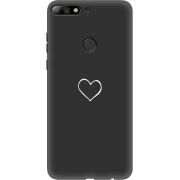 Черный чехол Uprint Huawei Y7 Prime 2018 / Honor 7C Pro My Heart