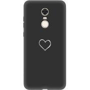 Черный чехол Uprint Xiaomi Redmi 5 Plus My Heart