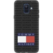 Черный чехол Uprint Samsung A600 Galaxy A6 2018 Tommy Print