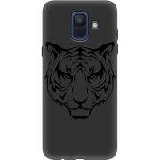 Черный чехол Uprint Samsung A600 Galaxy A6 2018 Tiger