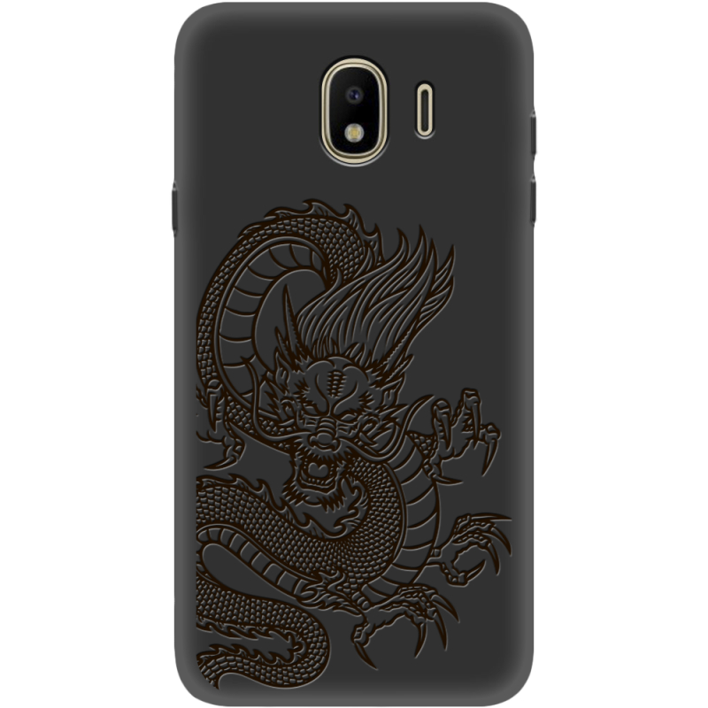 Черный чехол Uprint Samsung J400 Galaxy J4 2018 Chinese Dragon