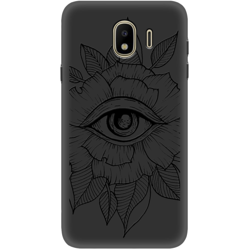 Черный чехол Uprint Samsung J400 Galaxy J4 2018 Eye