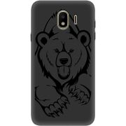 Черный чехол Uprint Samsung J400 Galaxy J4 2018 Grizzly Bear