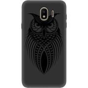 Черный чехол Uprint Samsung J400 Galaxy J4 2018 Owl