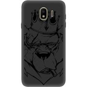 Черный чехол Uprint Samsung J400 Galaxy J4 2018 Bear King