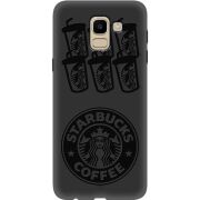 Черный чехол Uprint Samsung J600 Galaxy J6 2018 Black Coffee