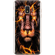 Чехол Uprint Samsung J260 Galaxy J2 Core Fire Lion