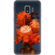 Чехол Uprint Samsung J260 Galaxy J2 Core Exquisite Orange Flowers