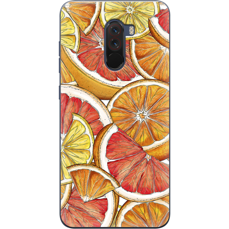 Чехол Uprint Xiaomi Pocophone F1 Citrus Pattern