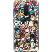 Чехол Uprint Xiaomi Pocophone F1 Anime Stickers