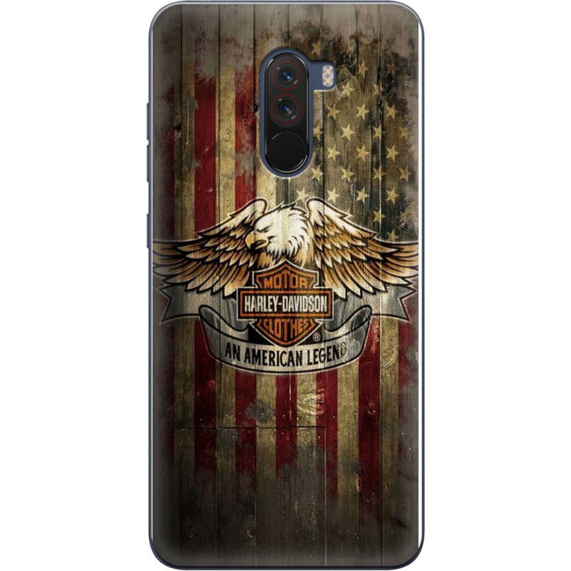 Чехол Uprint Xiaomi Pocophone F1 Harley An American Legend