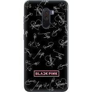 Чехол Uprint Xiaomi Pocophone F1 Blackpink автограф