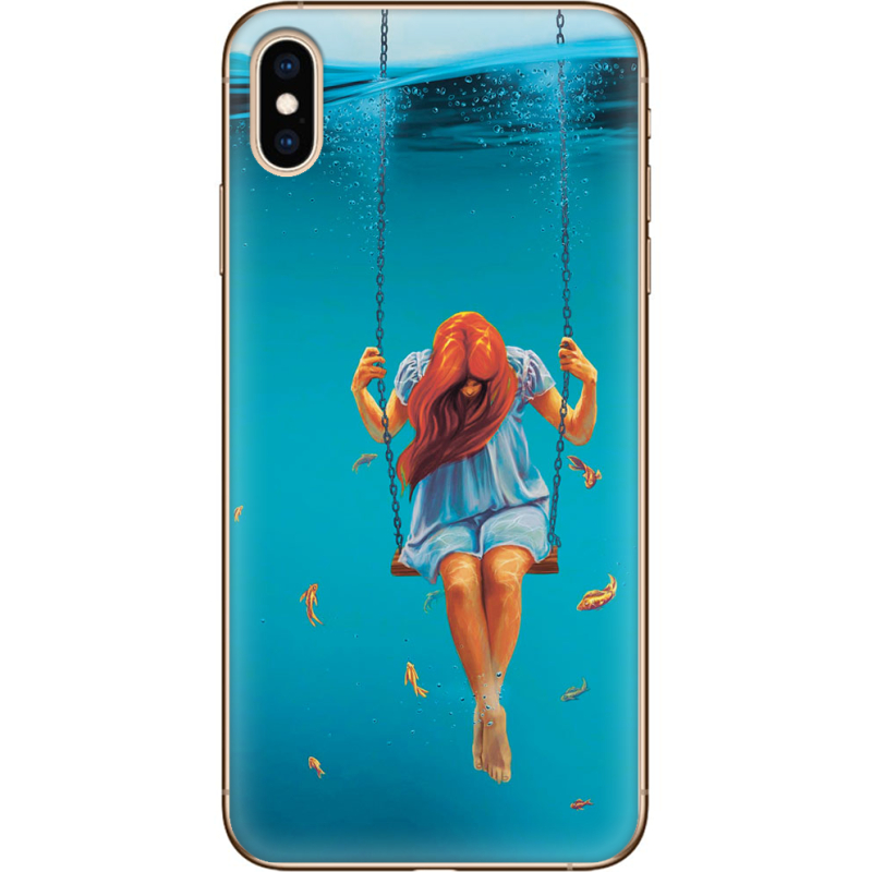 Чехол Uprint Apple iPhone XS Max Girl In The Sea