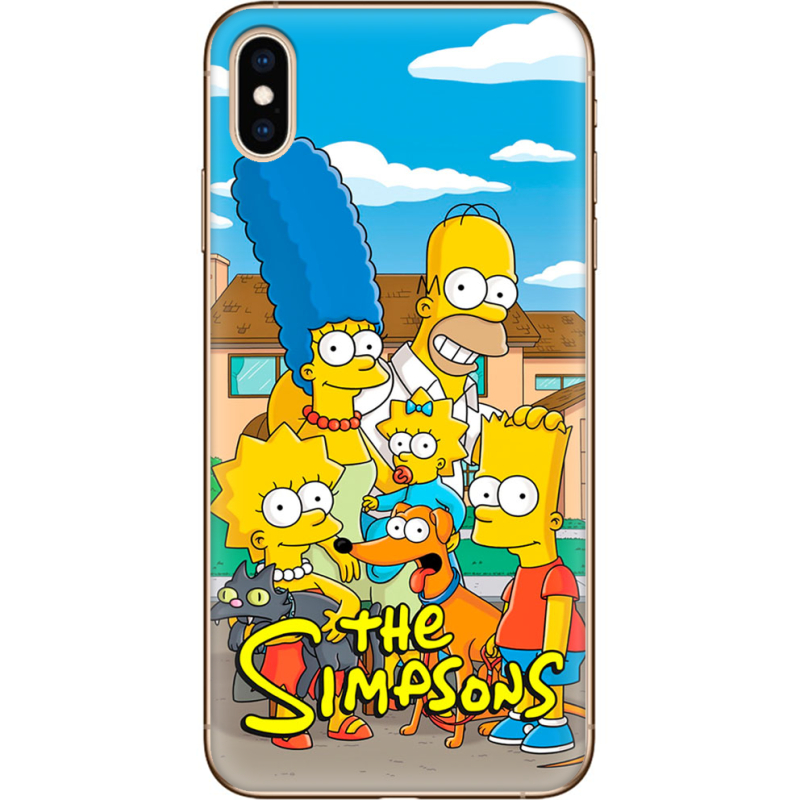 Чехол Uprint Apple iPhone XS Max The Simpsons