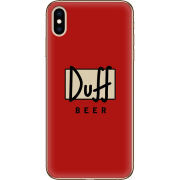 Чехол Uprint Apple iPhone XS Max Duff beer