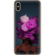 Чехол Uprint Apple iPhone XS Max Exquisite Purple Flowers