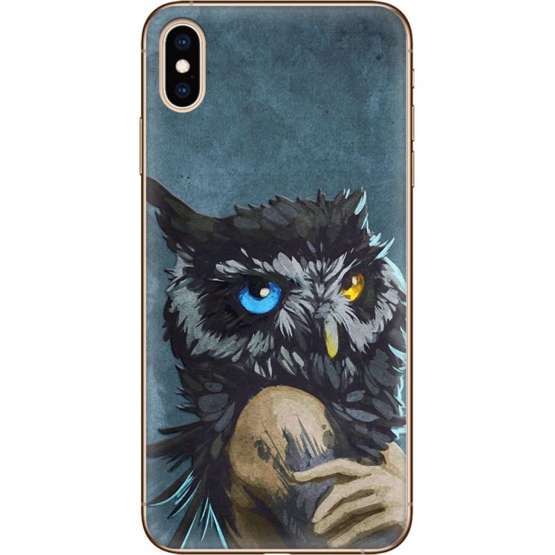 Чехол Uprint Apple iPhone XS Max Owl Woman
