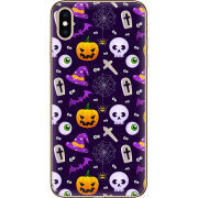 Чехол Uprint Apple iPhone XS Max Halloween Purple Mood
