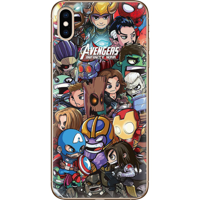 Чехол Uprint Apple iPhone XS Max Avengers Infinity War