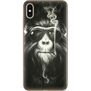 Чехол Uprint Apple iPhone XS Max Smokey Monkey