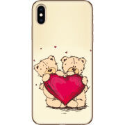 Чехол Uprint Apple iPhone XS Max Teddy Bear Love