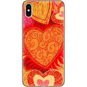 Чехол Uprint Apple iPhone XS Max Warm Hearts
