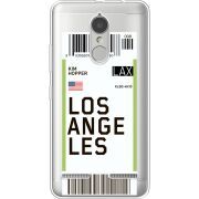 Прозрачный чехол Uprint Lenovo K6 K33a48 Ticket Los Angeles