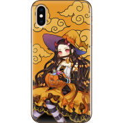 Чехол Uprint Apple iPhone XS Kamado Nezuko Halloween