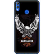 Чехол Uprint Honor 8x Harley Davidson and eagle