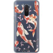 Прозрачный чехол Uprint Xiaomi Pocophone F1 Japanese Koi Fish