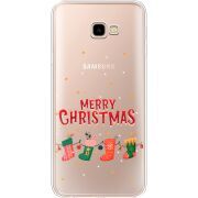 Прозрачный чехол Uprint Samsung J415 Galaxy J4 Plus 2018 Merry Christmas