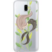 Прозрачный чехол Uprint Samsung J610 Galaxy J6 Plus 2018 Cute Mermaid