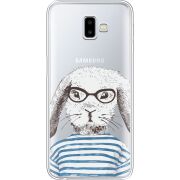 Прозрачный чехол Uprint Samsung J610 Galaxy J6 Plus 2018 MR. Rabbit
