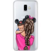 Прозрачный чехол Uprint Samsung J610 Galaxy J6 Plus 2018 Mouse Mommy