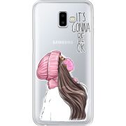 Прозрачный чехол Uprint Samsung J610 Galaxy J6 Plus 2018 It's Gonna Be OK
