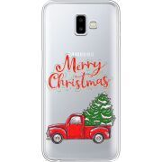 Прозрачный чехол Uprint Samsung J610 Galaxy J6 Plus 2018 Holiday Car