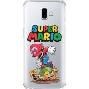 Прозрачный чехол Uprint Samsung J610 Galaxy J6 Plus 2018 Super Mario