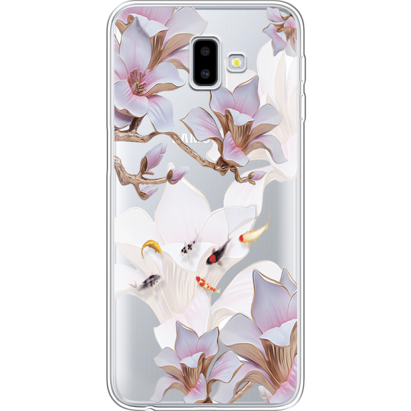 Прозрачный чехол Uprint Samsung J610 Galaxy J6 Plus 2018 Chinese Magnolia
