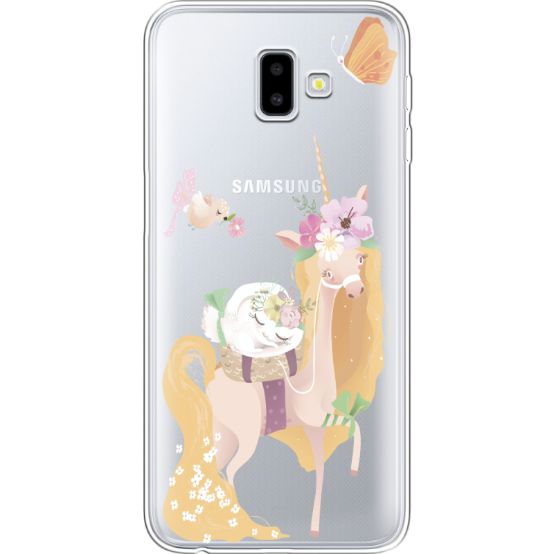 Прозрачный чехол Uprint Samsung J610 Galaxy J6 Plus 2018 Uni Blonde